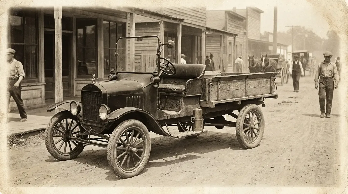 The First Factory-Built American Pickup