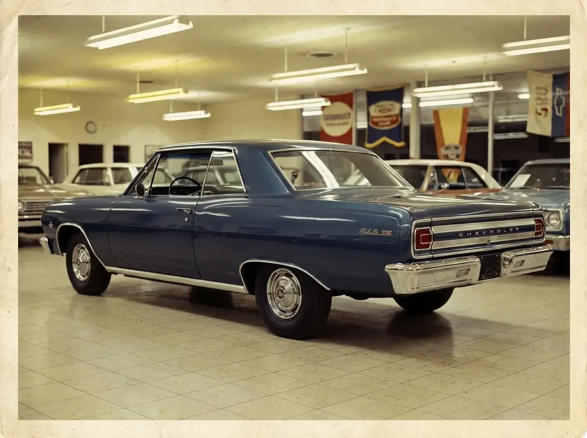 1965 Chevrolet Chevelle Malibu SS396 Z16 β dealership showroom debut