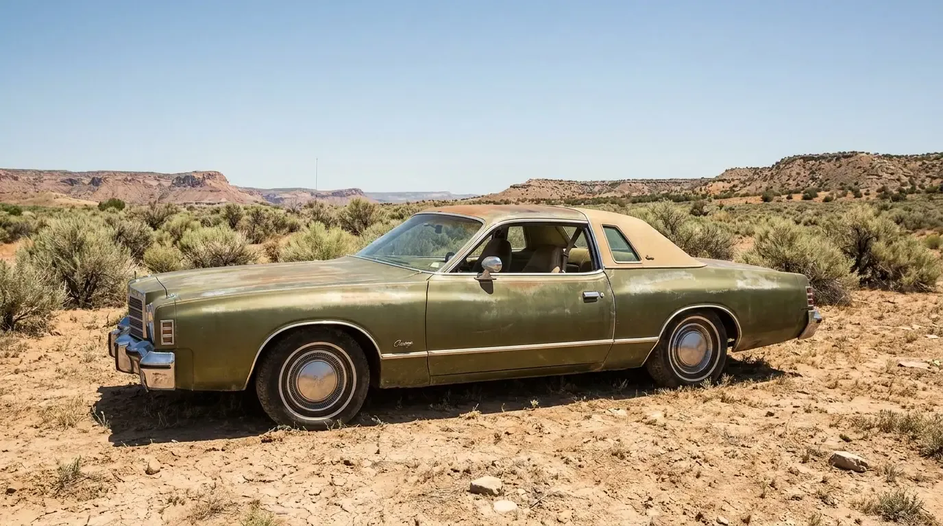 1977 Dodge Charger SE — dry-climate desert survivor