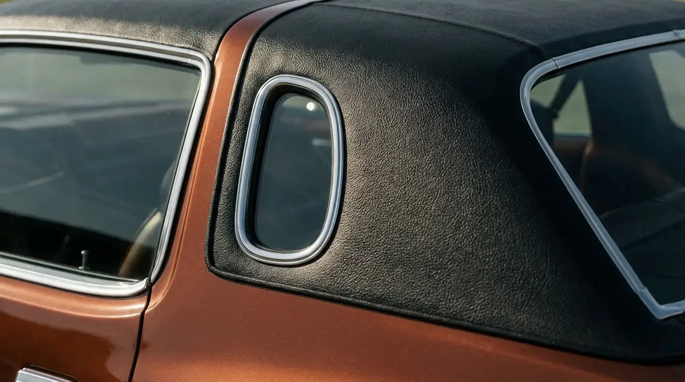 1976 Dodge Charger SE opera window in landau roof