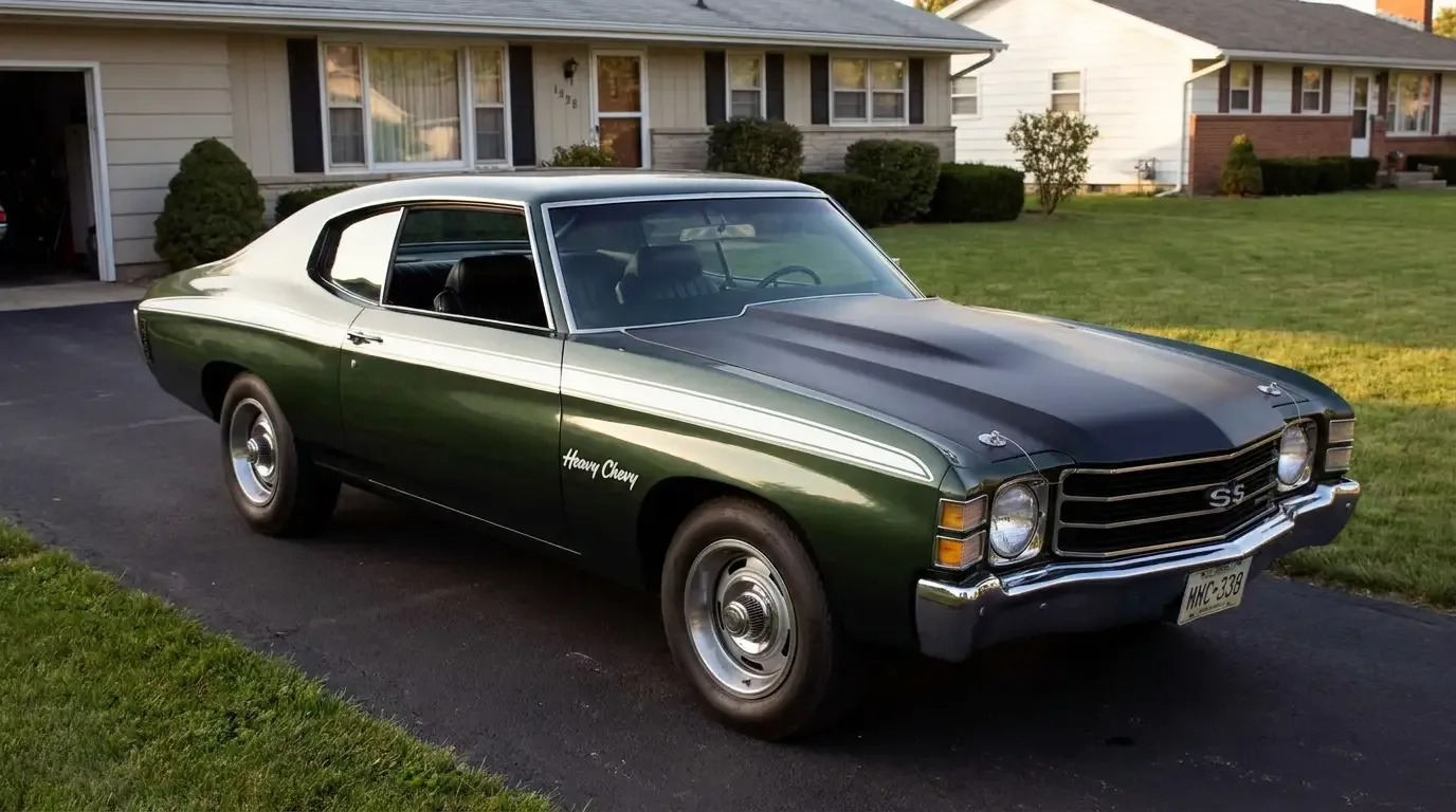 1971 Chevrolet Chevelle Heavy Chevy Sport Coupe exterior