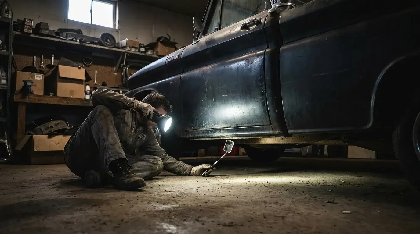 Signs of Hidden Rust in Old Trucks