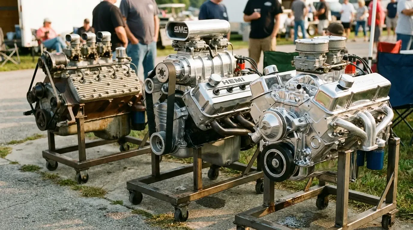 Hot Rod Engines: Flathead to Small-Block