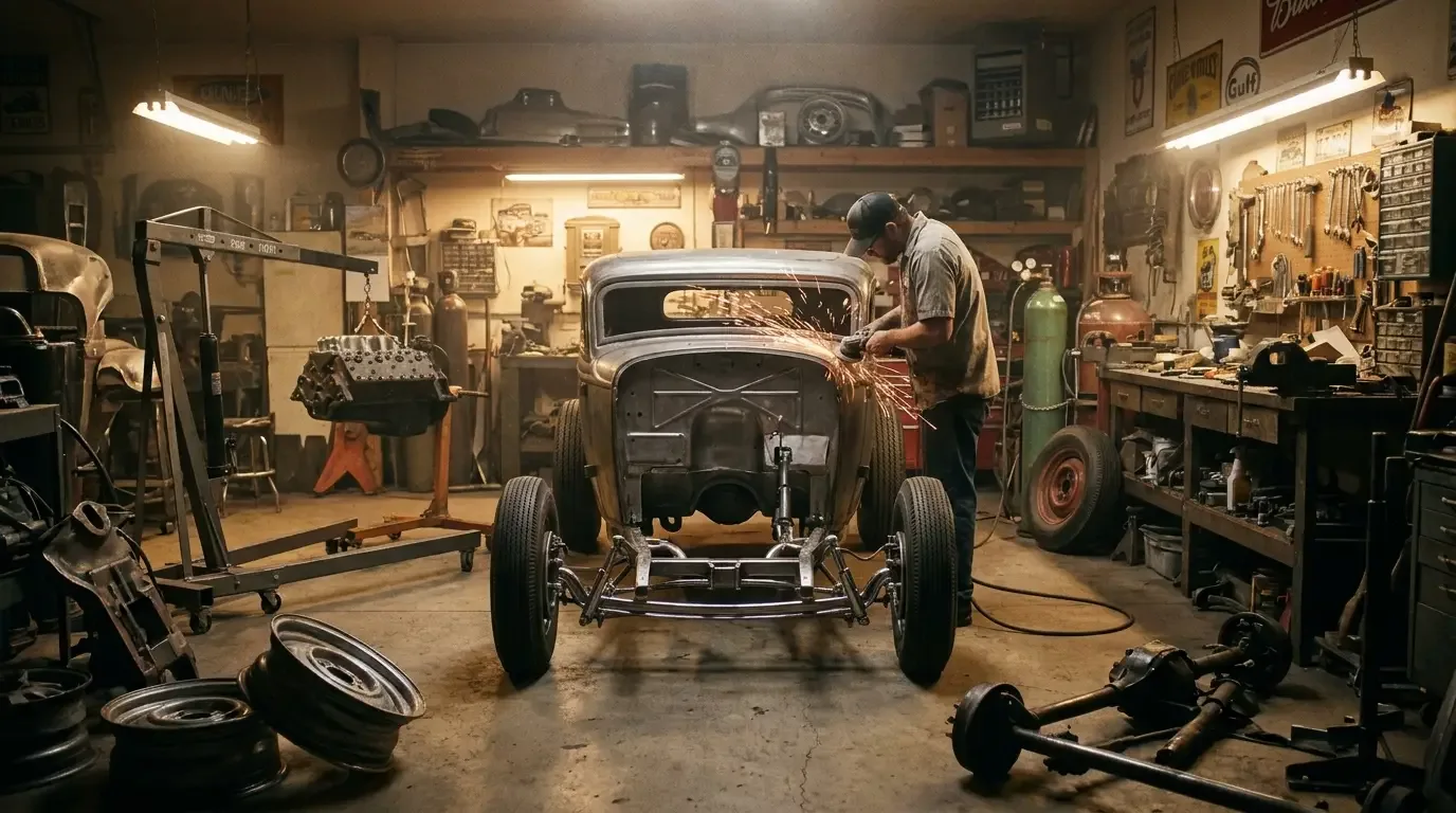 How a Hot Rod Is Built: The Techniques