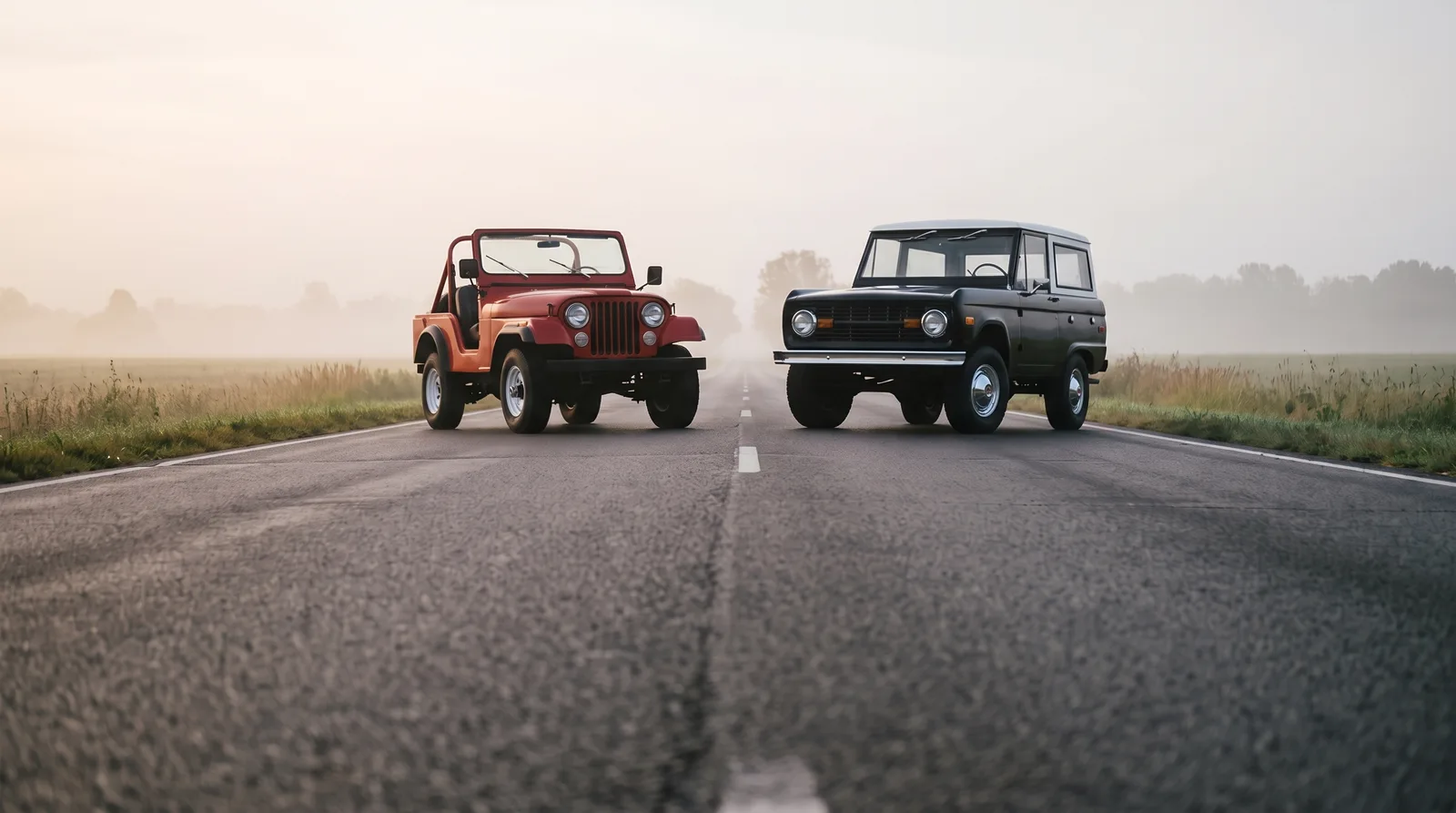 CJ-5 Versus the Early Bronco: Two Ways to Go Off-Road