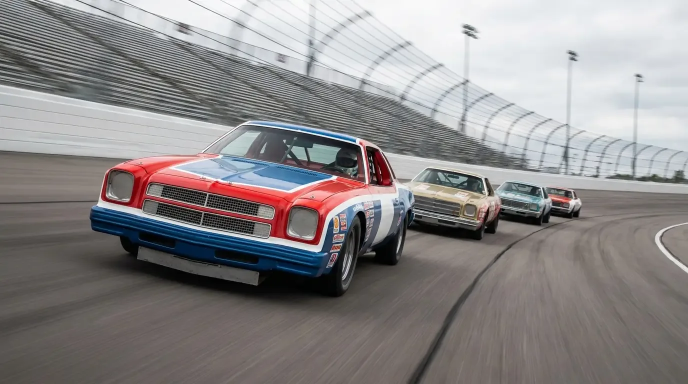 1975 Chevrolet Laguna S-3 — superspeedway draft pack racing