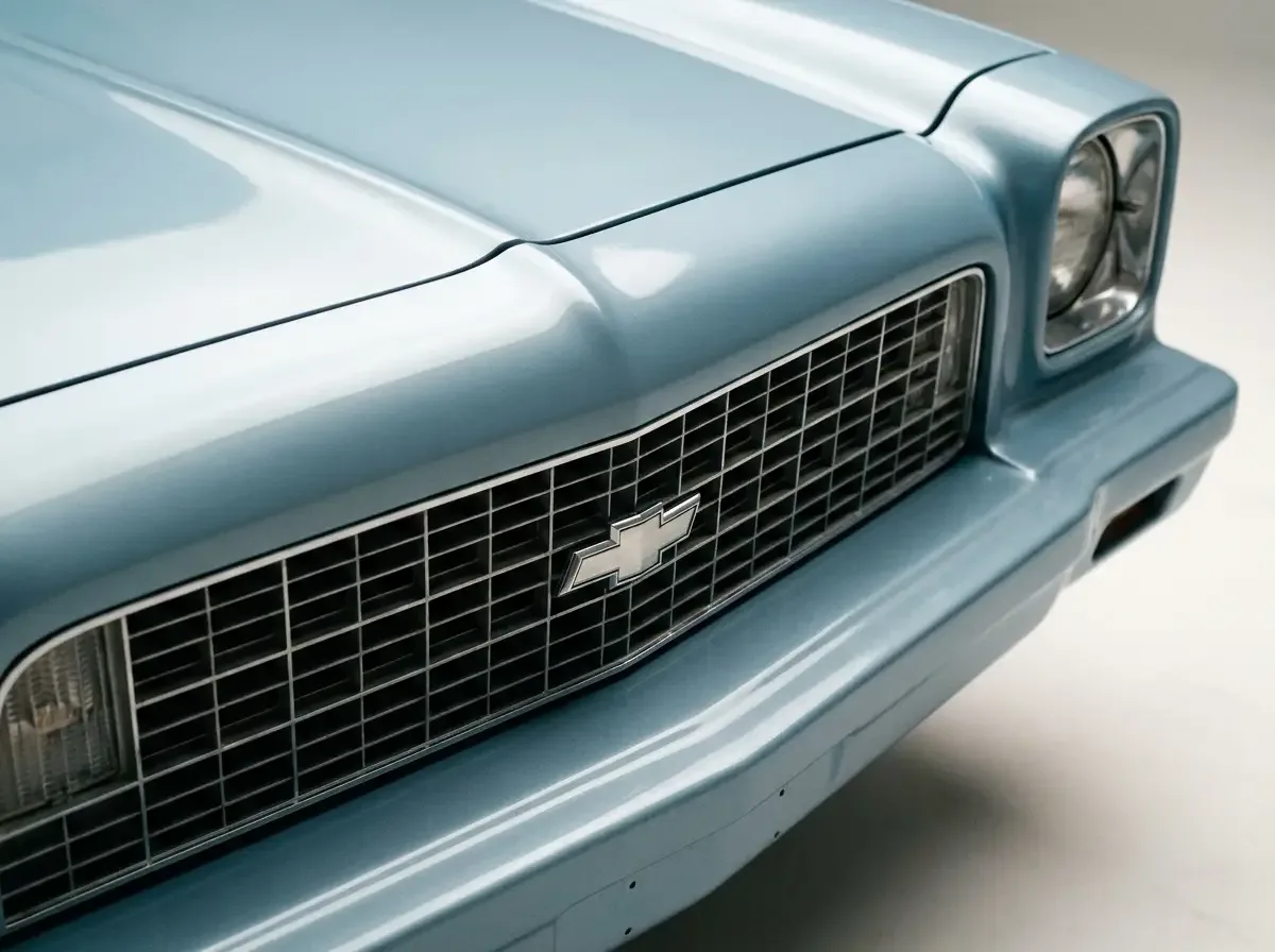 1973 Chevrolet Chevelle Laguna - urethane nose and grille detail