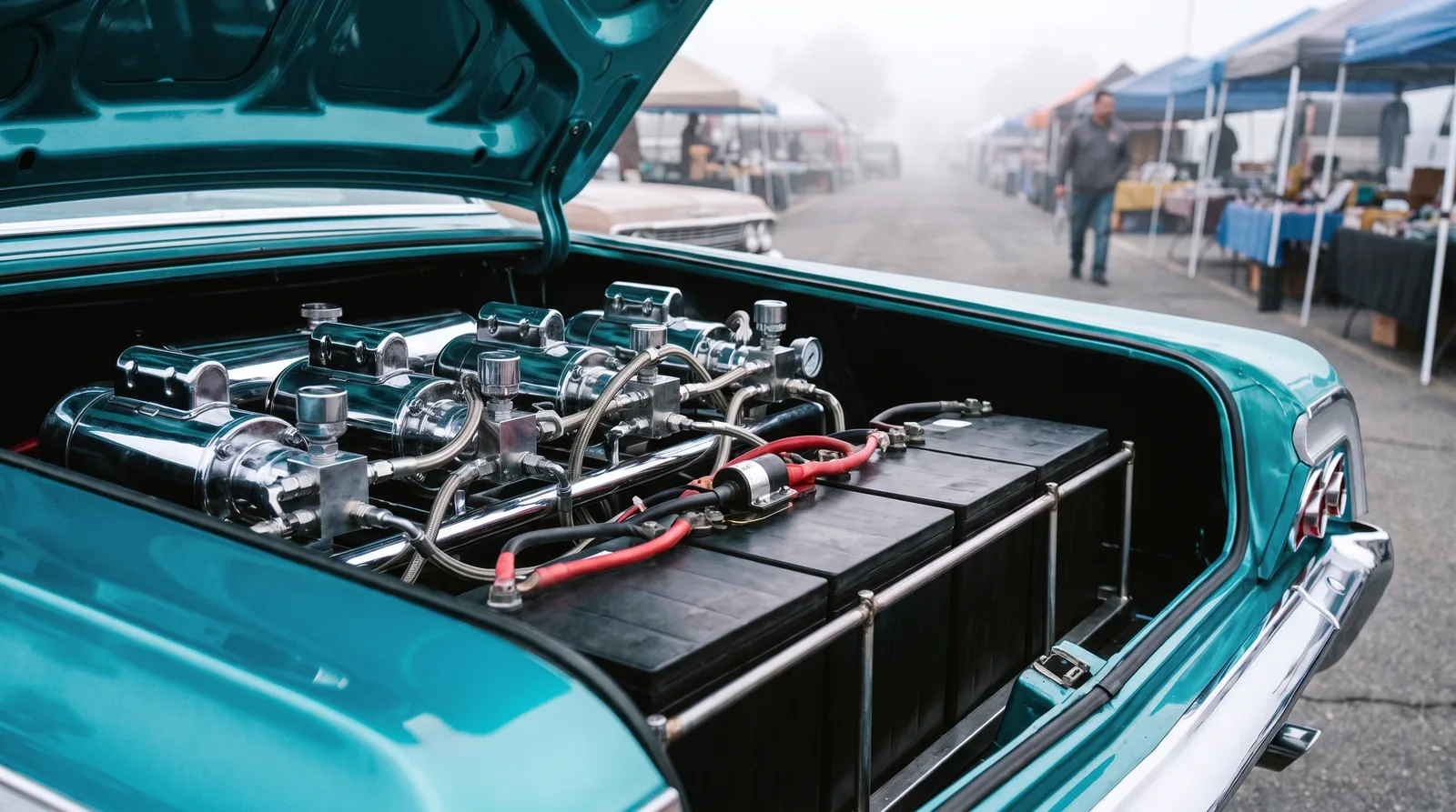 Lowrider Batteries, Pumps and Setups
