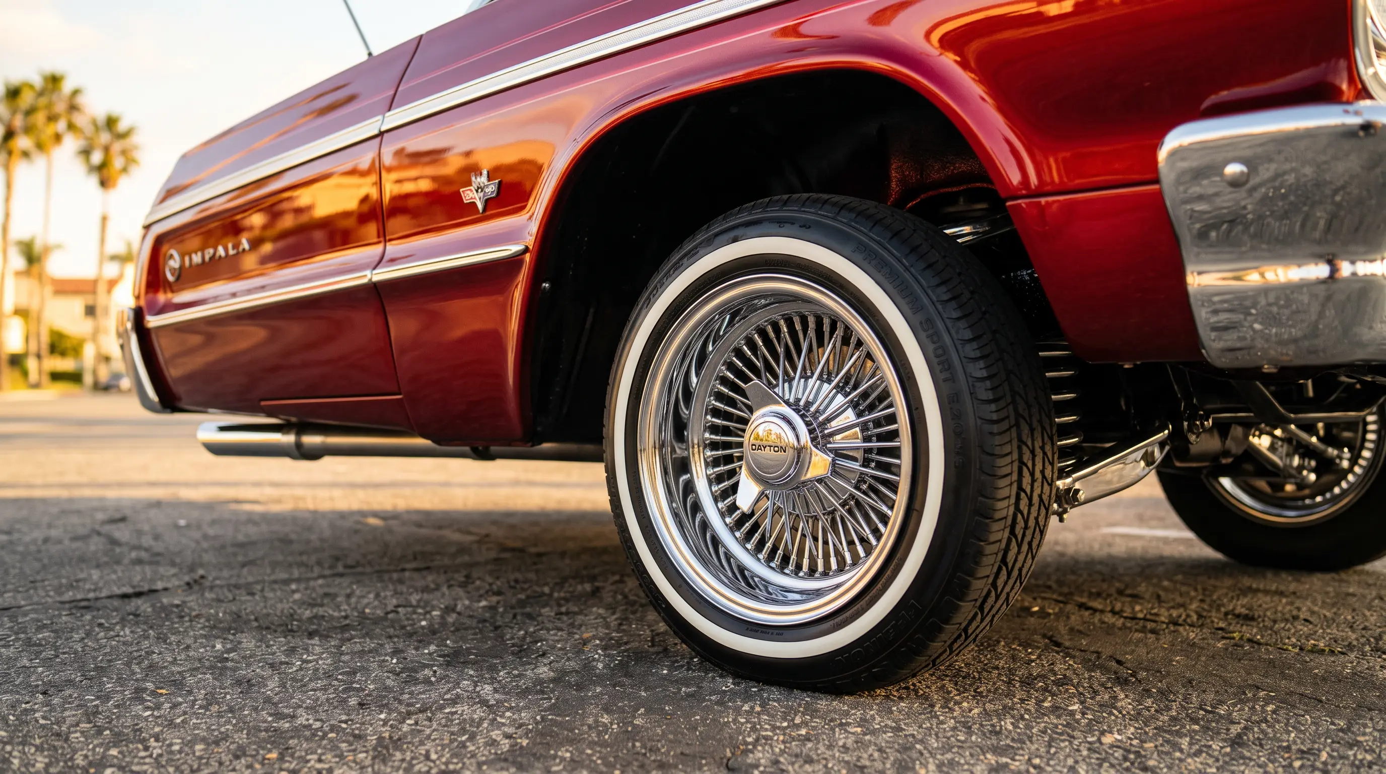 Wire Wheels and Whitewalls: The Lowrider Look