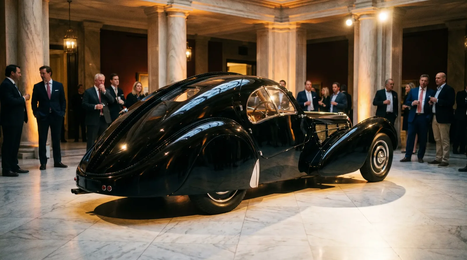 1930s Bugatti Atlantic at classic car auction preview