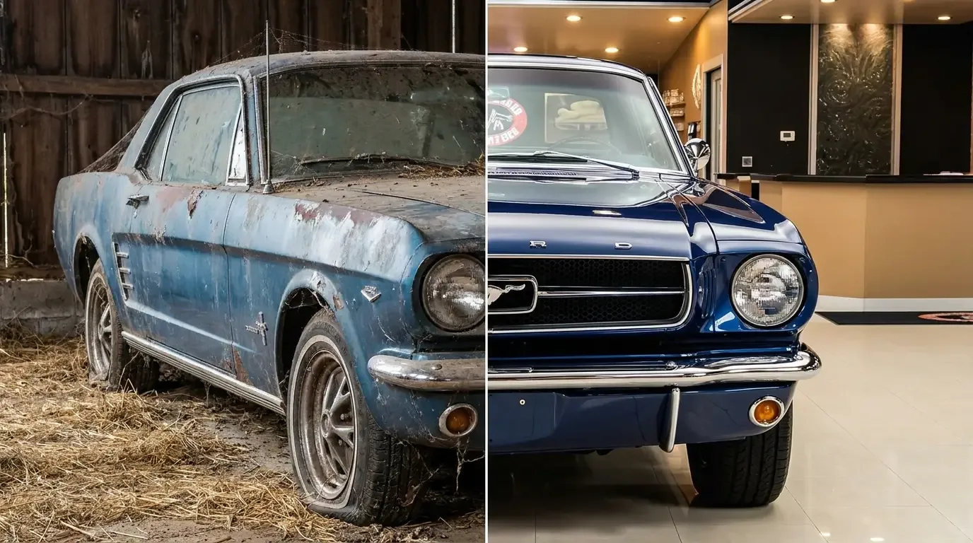 Preserve vs Restore a Barn Find