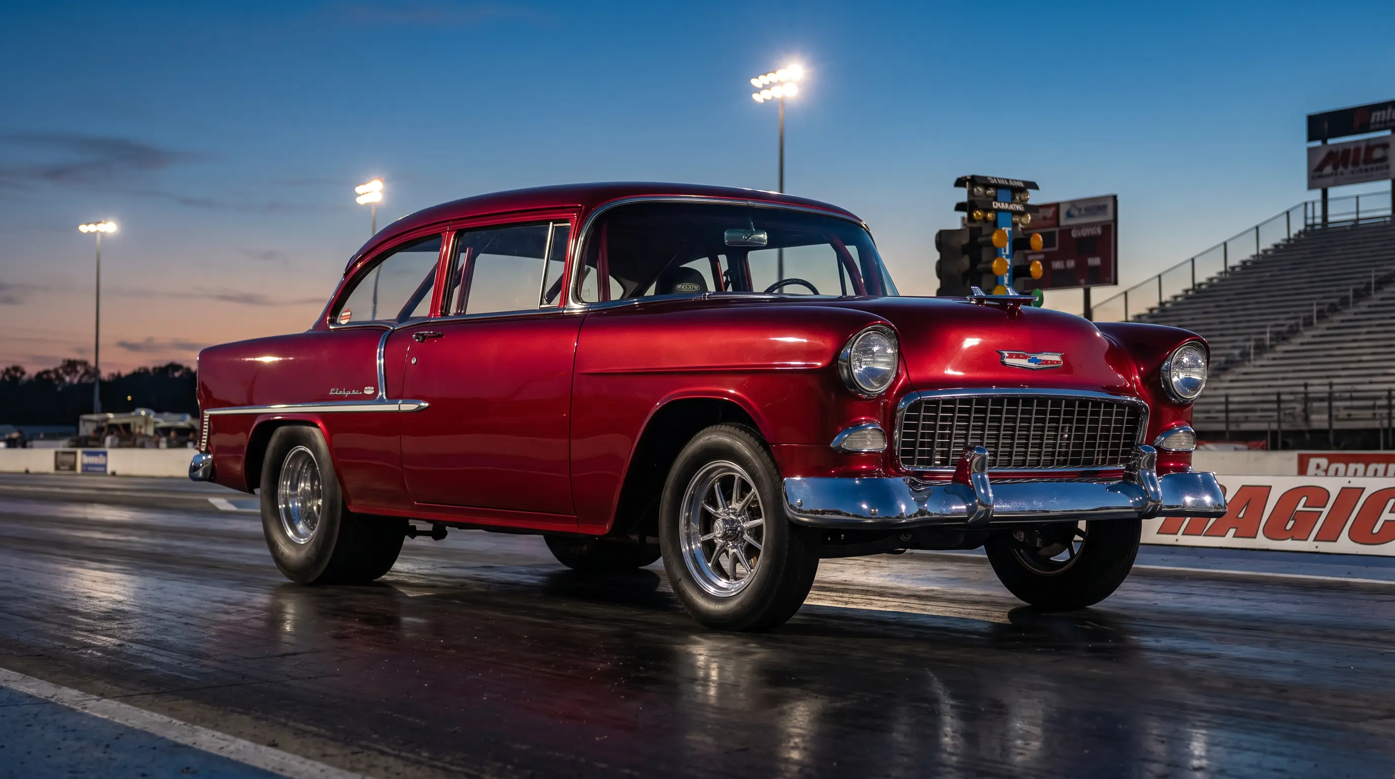 The Pro Street 55 Chevy