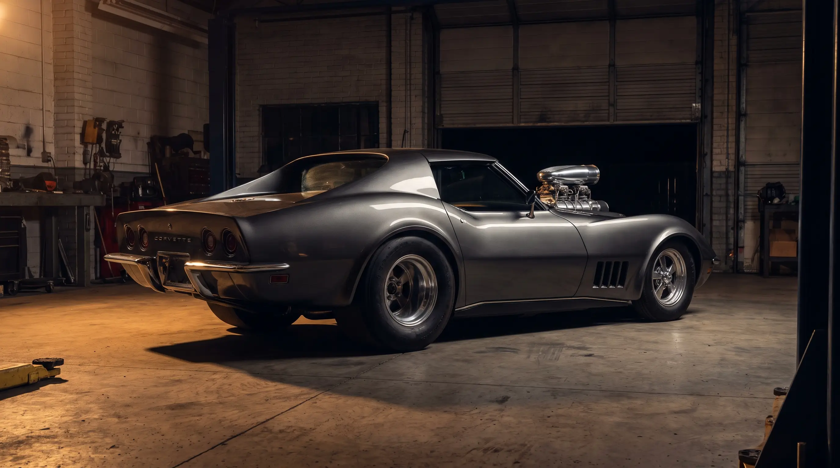 Tubbed and Blown Pro Street Corvettes