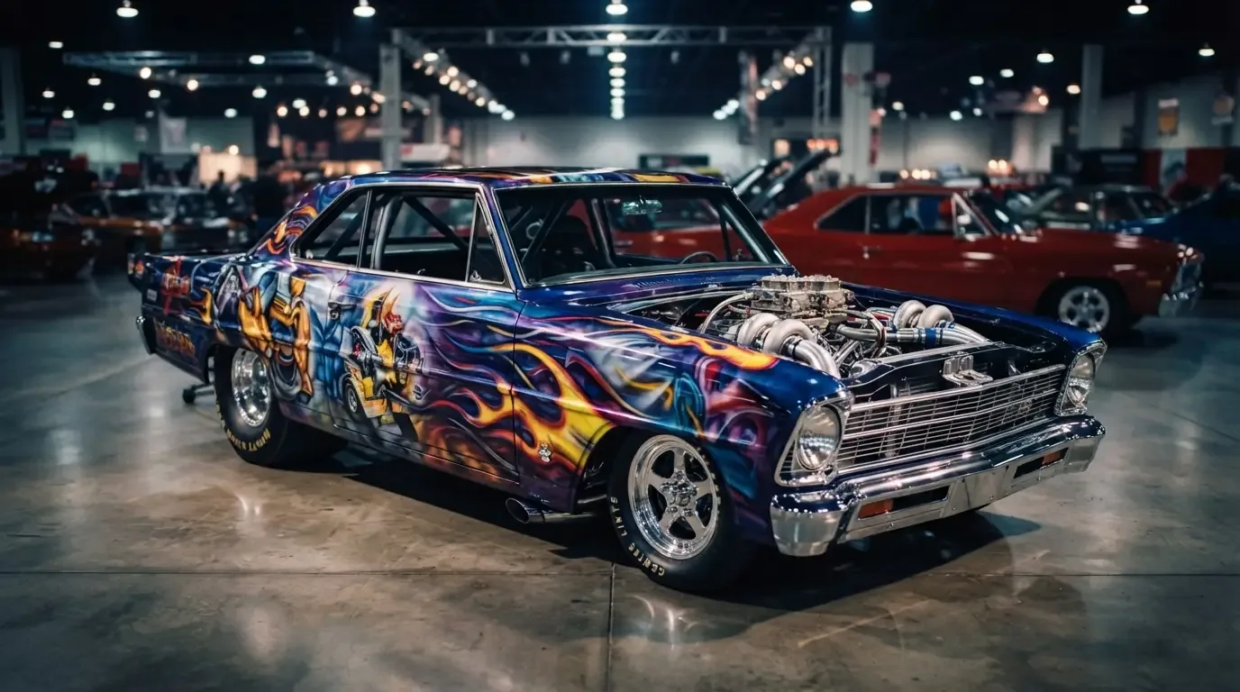 Rick Dobbertin's Twin-Turbo Chevy II