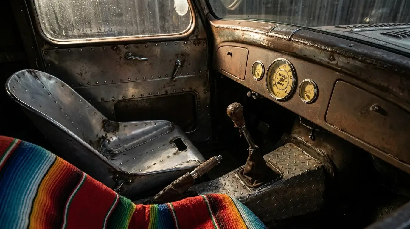 Rat Rod Interiors and Details