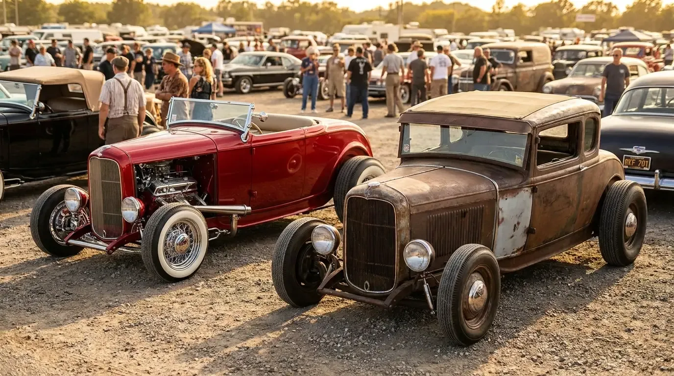 Rat Rod vs Traditional Hot Rod