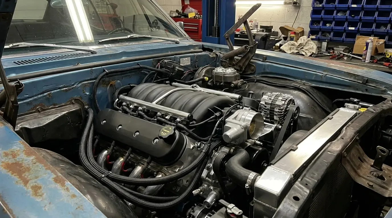 Restomod Engine Swaps: LS, Coyote, Hemi and EV