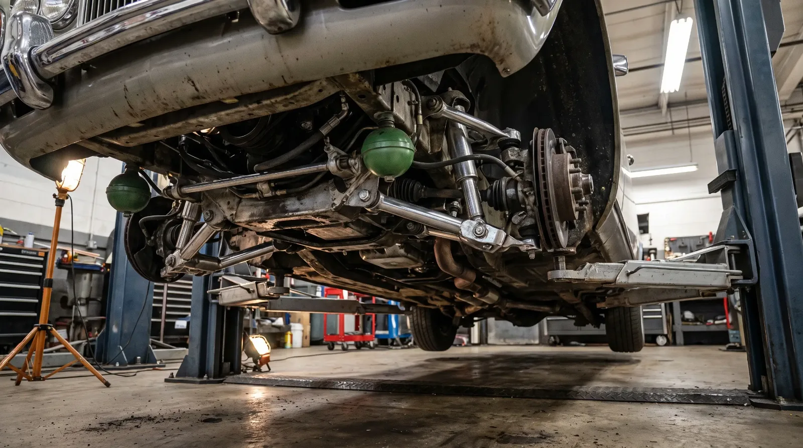 Restoring Hydraulic and Self-Leveling Suspension Systems