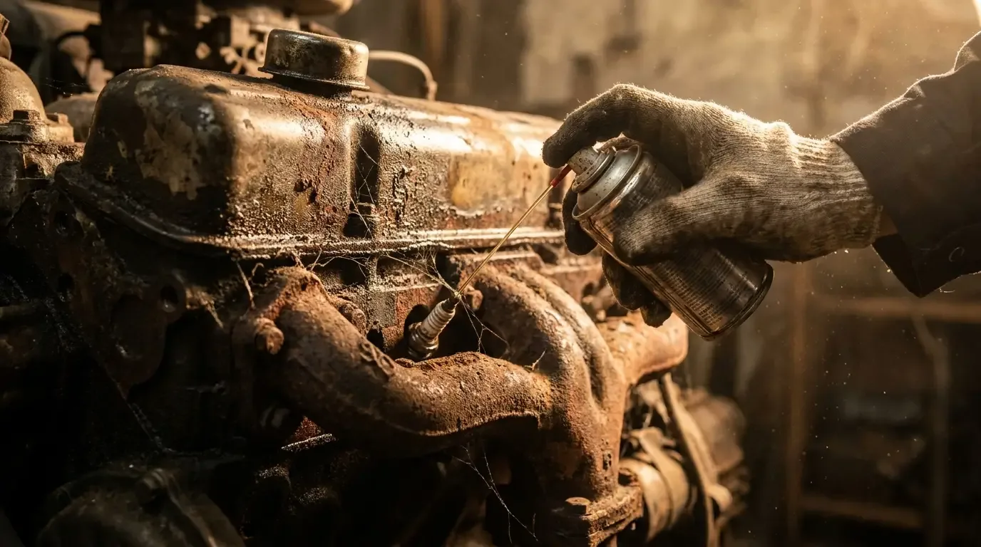 Reviving a Barn Find Engine