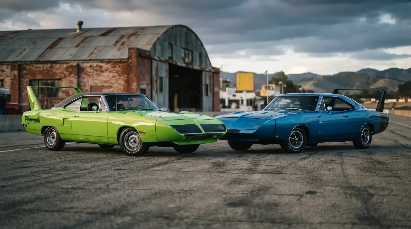 Superbird vs Daytona: The Winged Mopar Twins