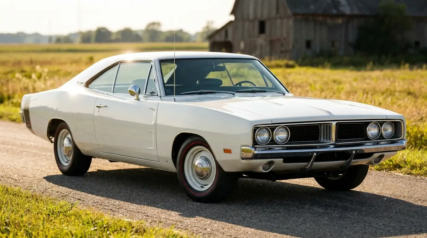 1969 Dodge Charger 500 with flush grille and flush rear backlight