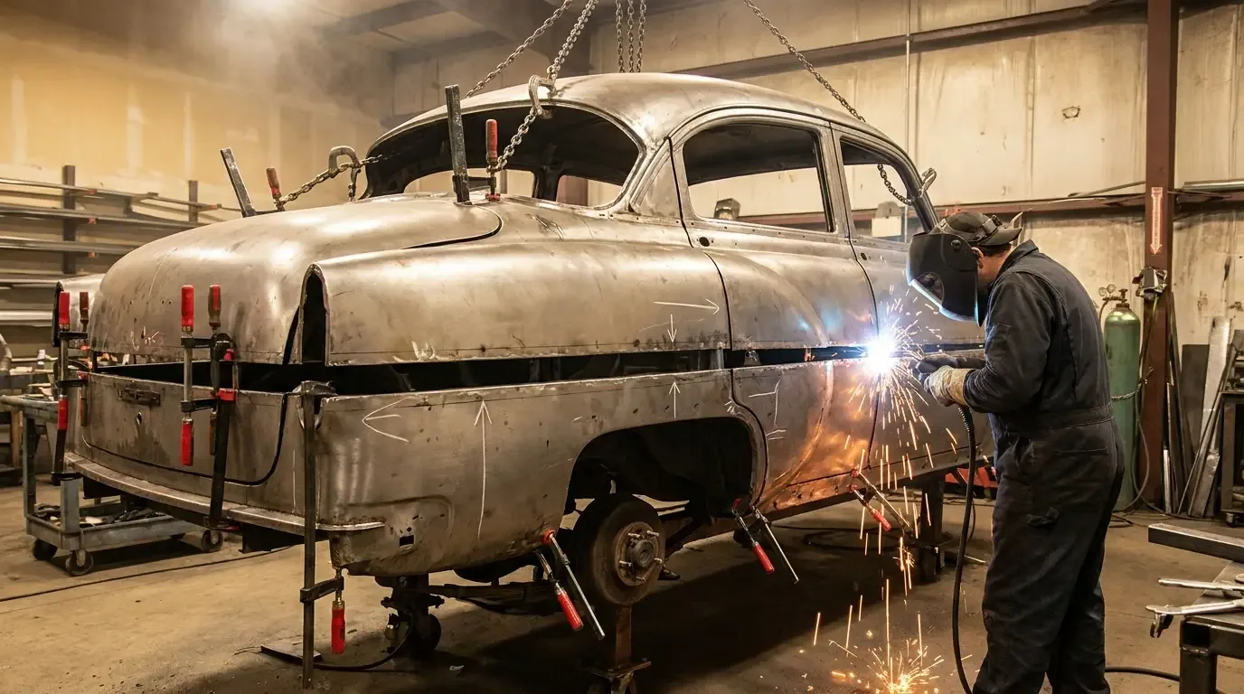 Sectioning a Car Body