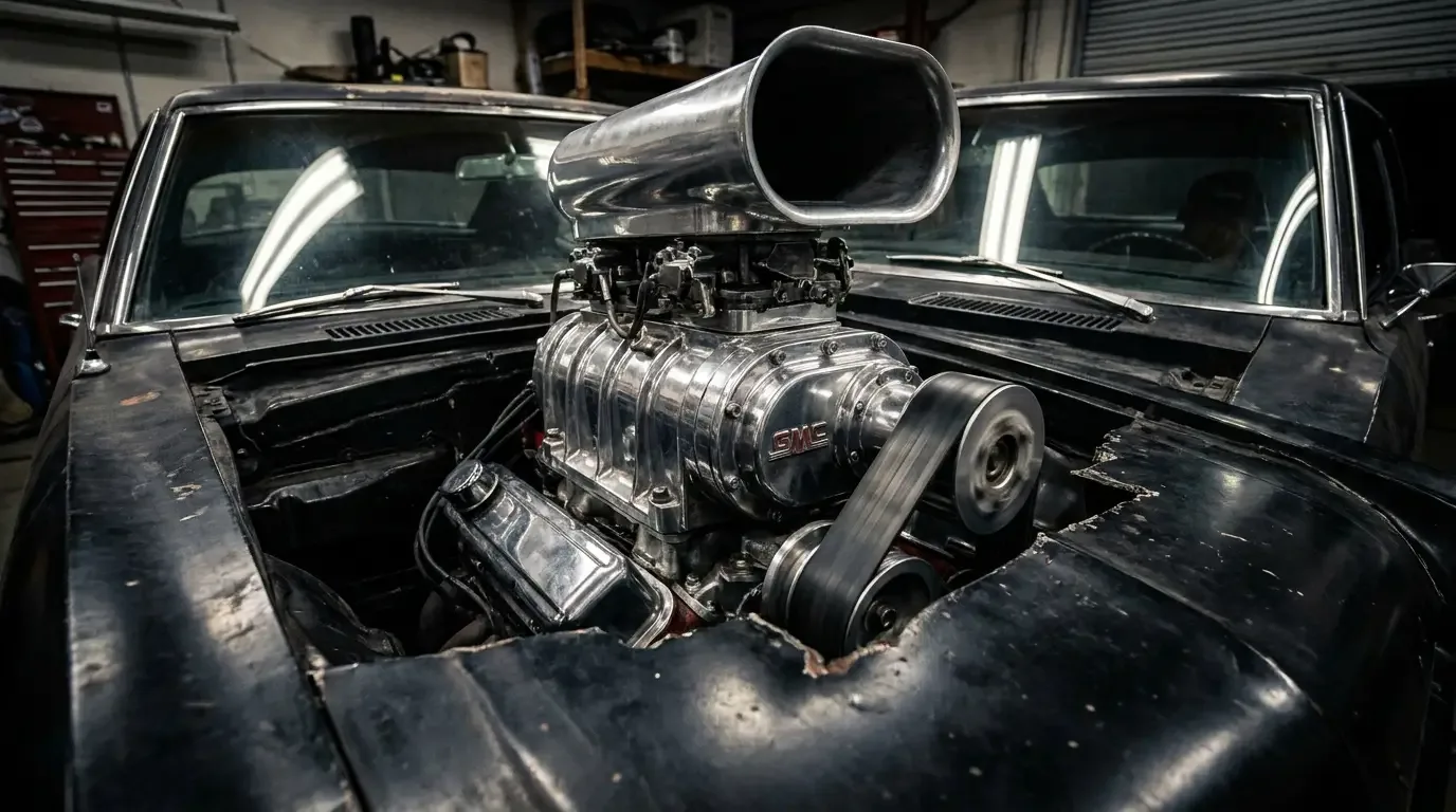 Superchargers and Blowers on Hot Rods