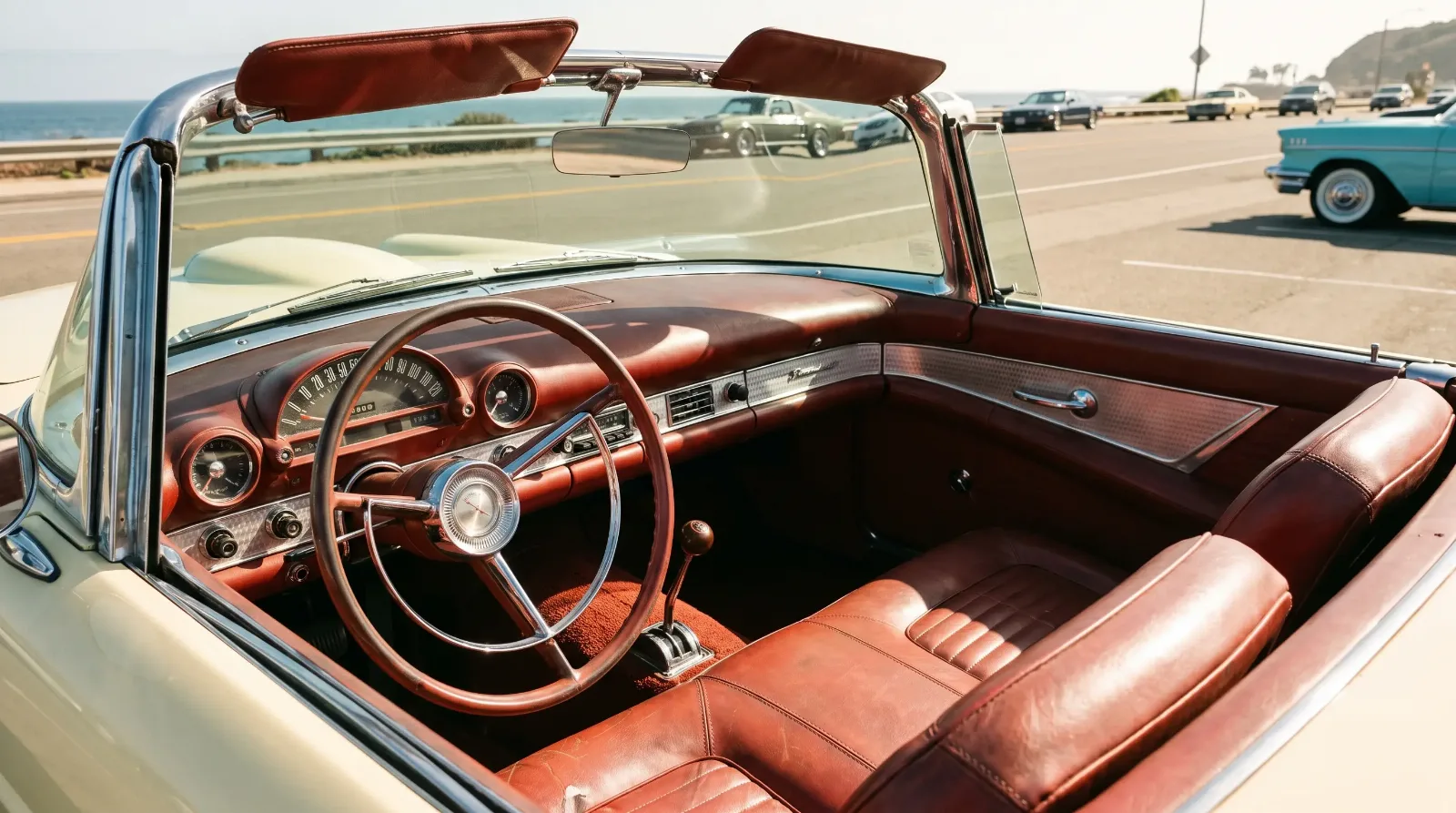 Inside the Early Thunderbird: Dash and Interior