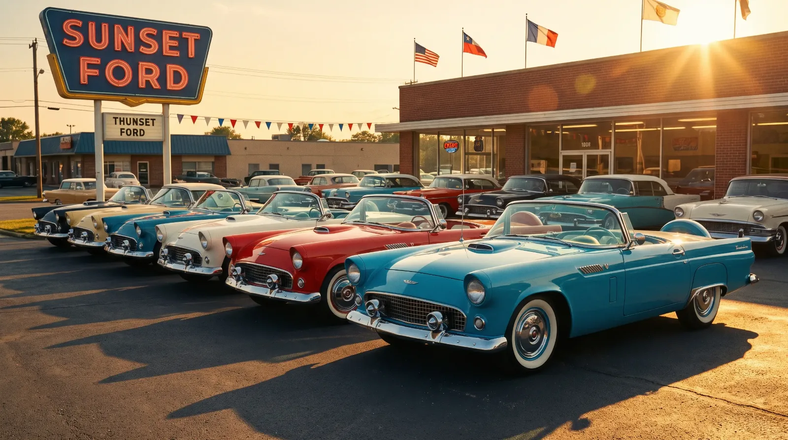 How Ford Outsold the Corvette 23 to 1 in 1955