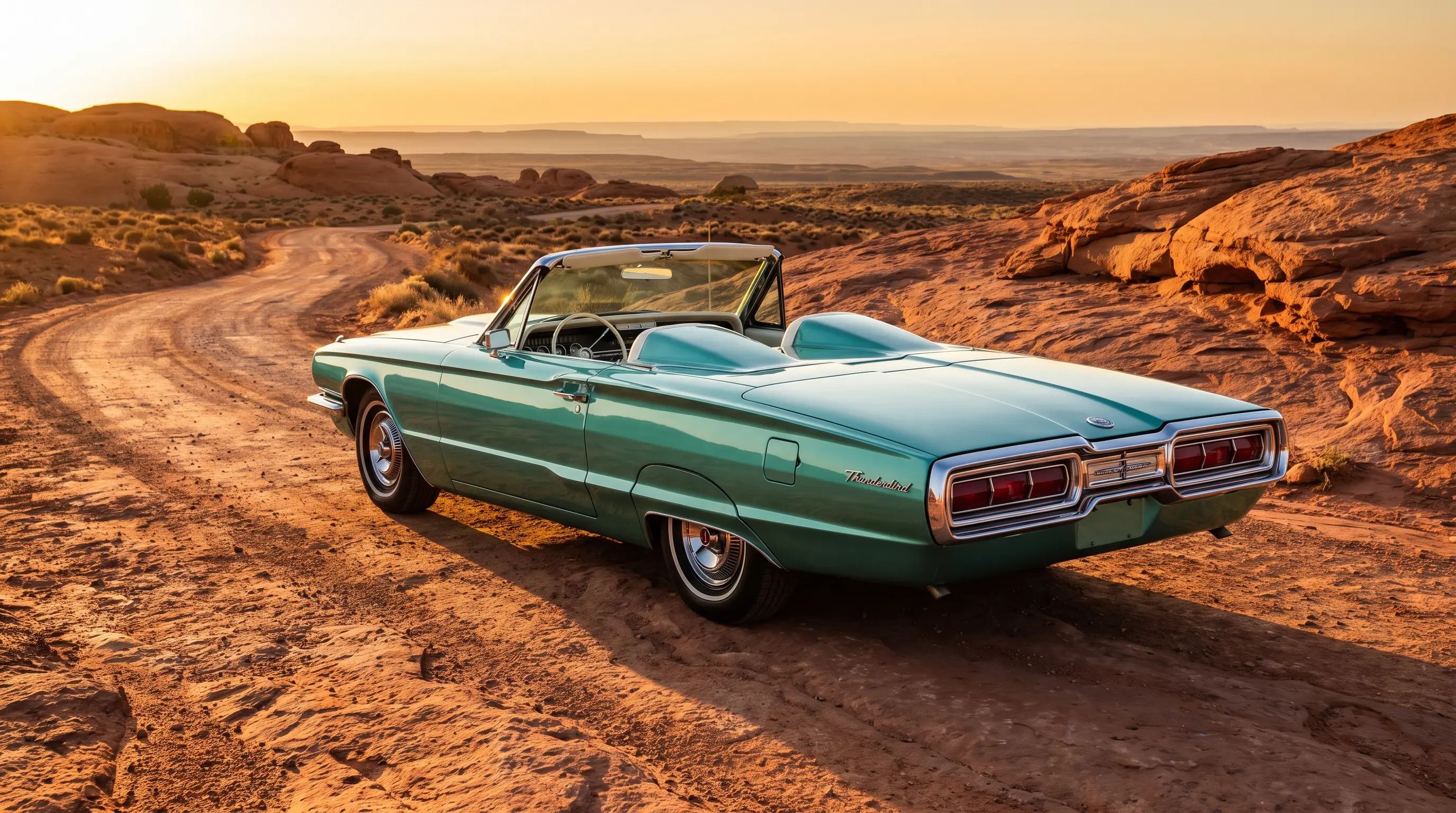 Thelma and Louise: The 1966 Thunderbird Convertible