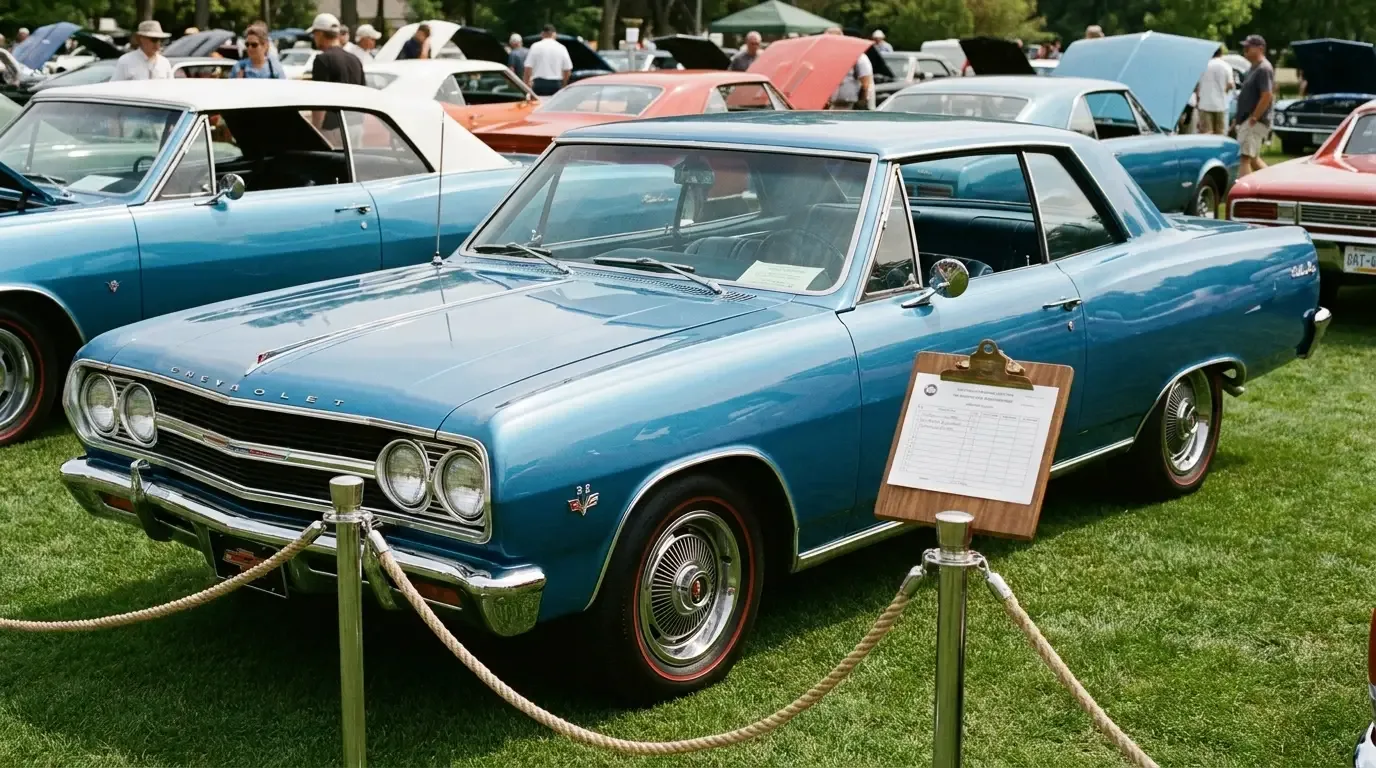 1965 Chevelle Z16 SS396 — concours show display