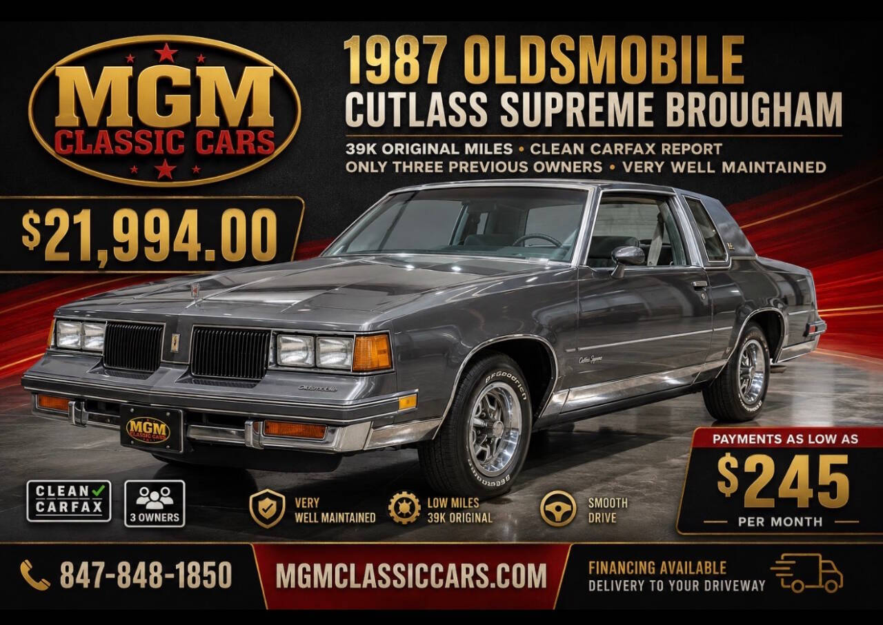 1987 Oldsmobile Cutlass