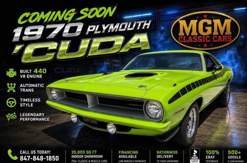 1970 Plymouth Cuda