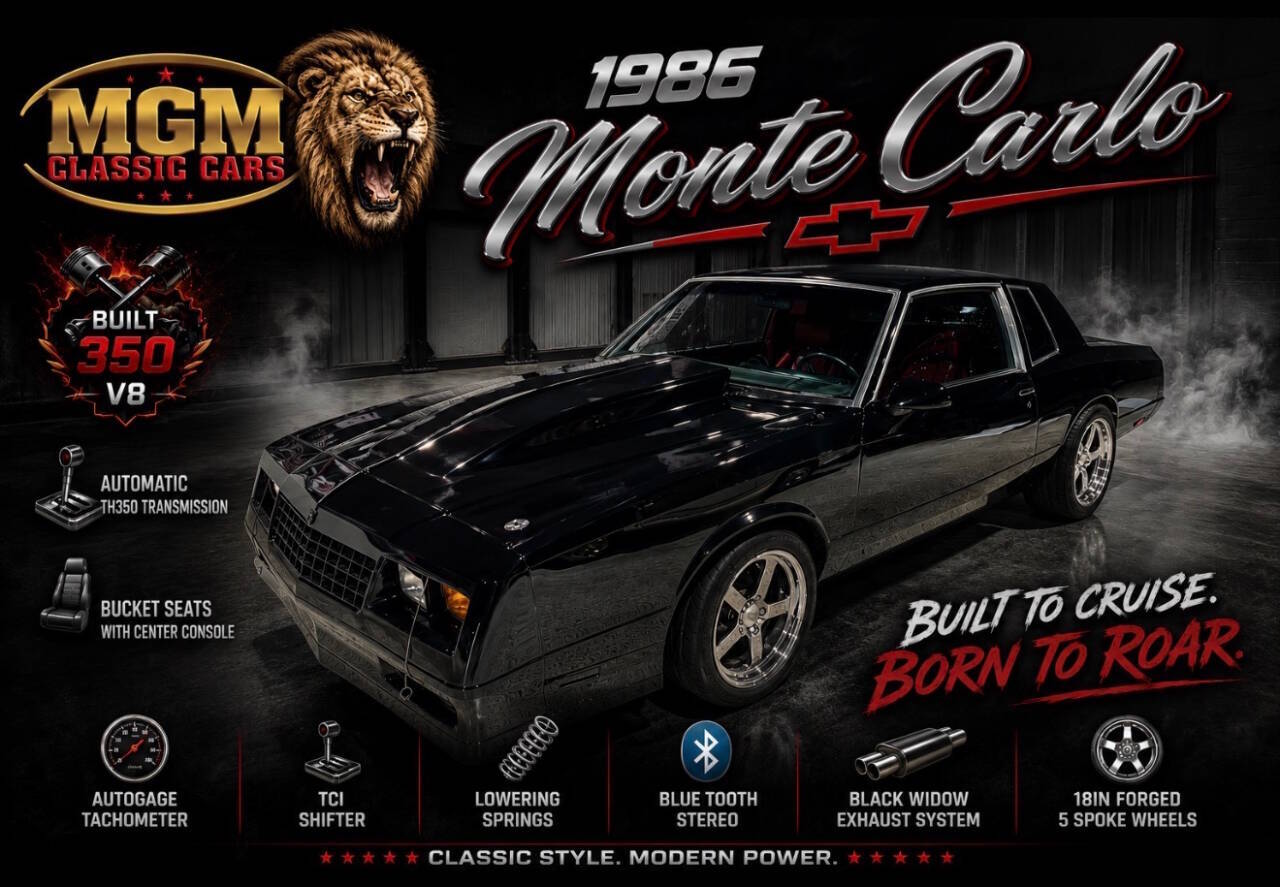 1986 Chevrolet Monte Carlo