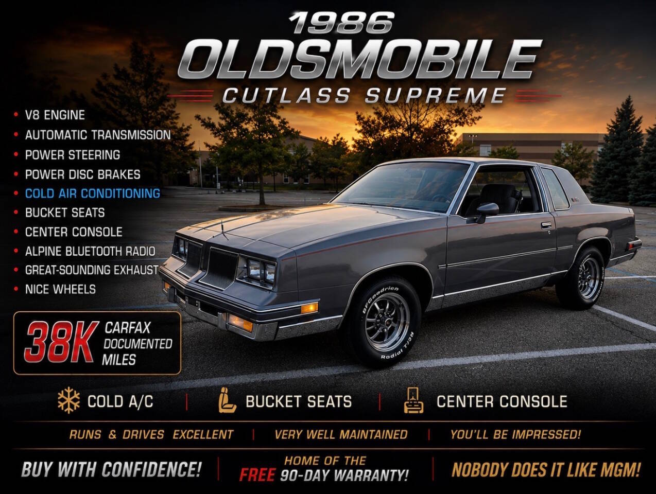 1986 Oldsmobile Cutlass Supreme