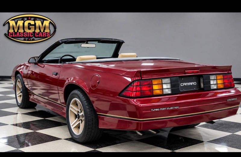 1987 Chevrolet Camaro for Sale, $39,995 | Classic Cars Arena